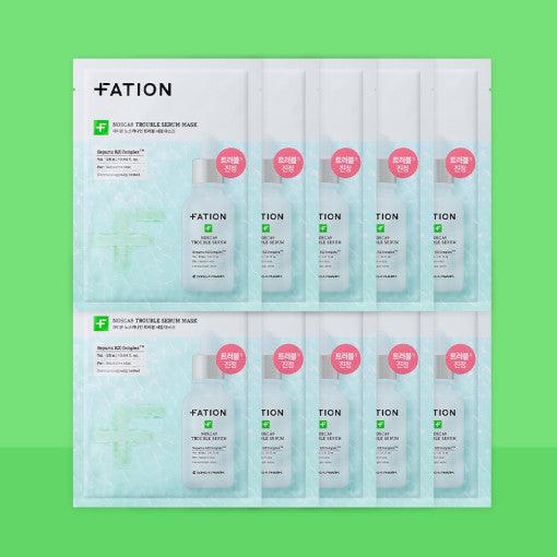 FATION Nosca9 Trouble Serum Mask Sheet 25mlX10ea-thekimyoung.com