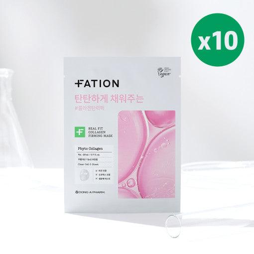 FATION Real Fit Collagen Firming Mask Sheet 23mlX10ea-thekimyoung.com