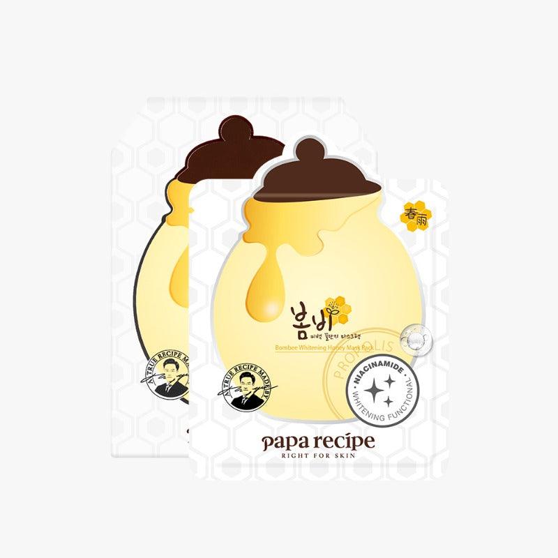 papa recipe Bombee Whitening Honey Mask Pack Set 25g x 10 pcs-thekimyoung.com