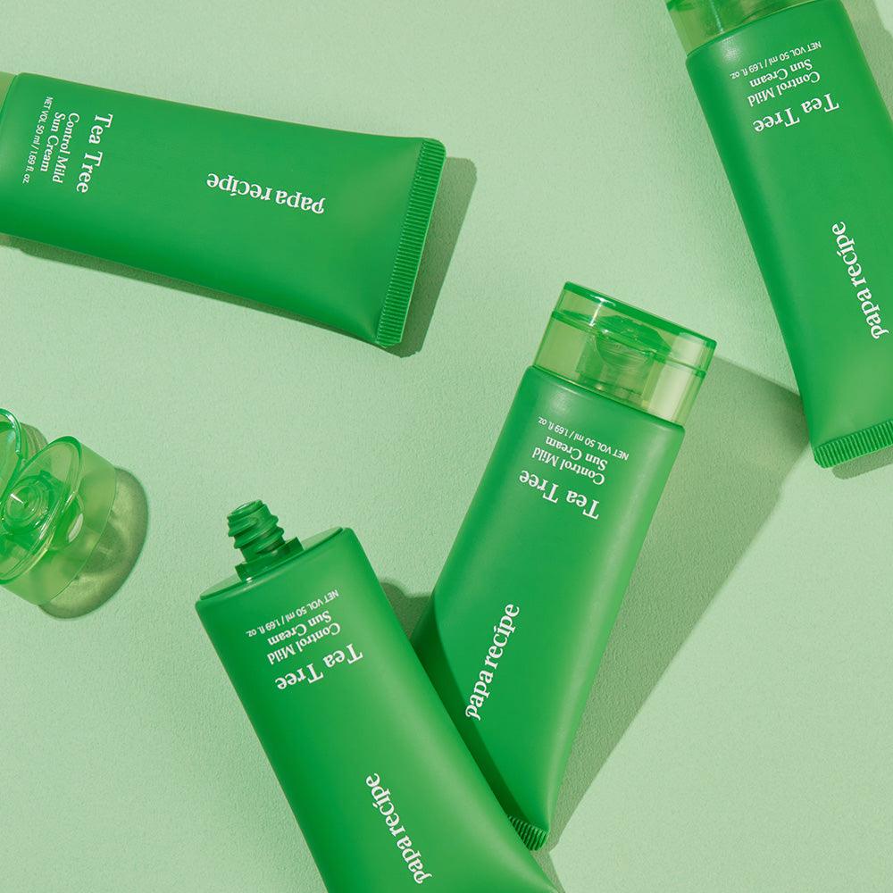 papa recipe Tea Tree Control Mild Sun Cream 50ml Sun Cream papa recipe