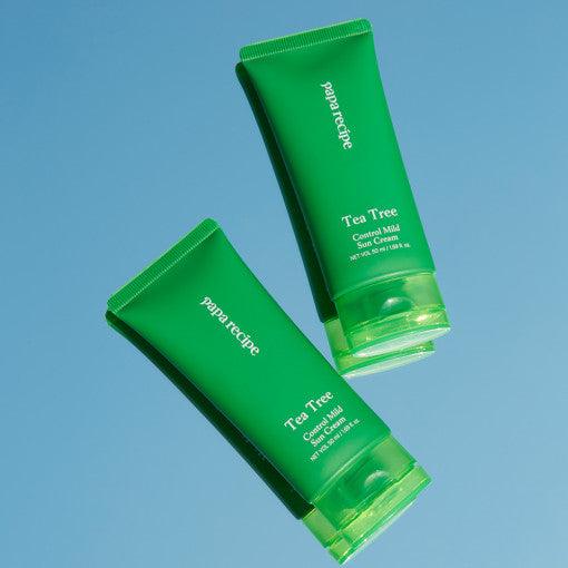 papa recipe Tea Tree Control Mild Sun Cream 50ml Sun Cream papa recipe