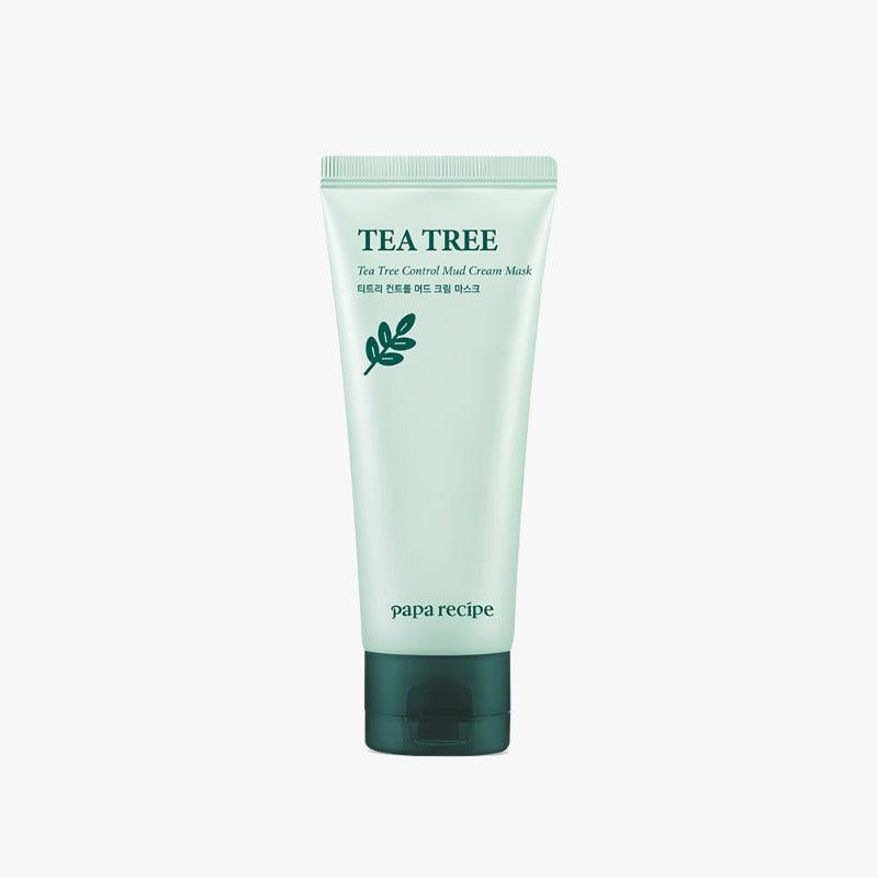 papa recipe Tea Tree Control Mud Cream Mask 100ml Clay Masks papa recipe