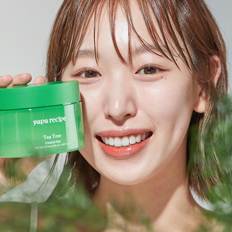 papa recipe Tea Tree Control Pad 130ml(70 Pads) Toner Pad papa recipe