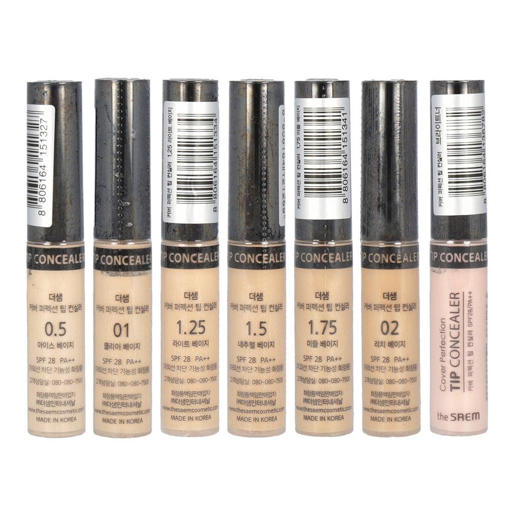 the SAEM Cover Perfection Tip Concealer 6.5g (10 shades) Concealer The SAEM