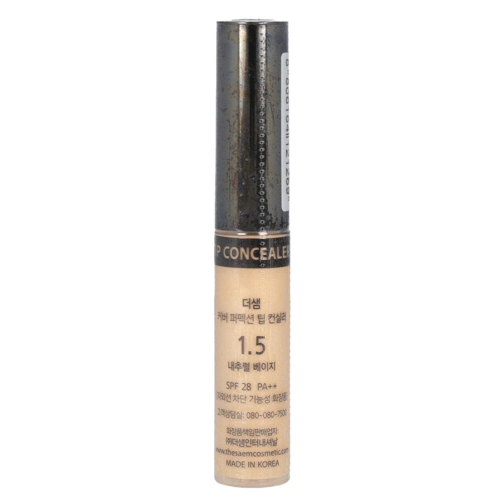 the SAEM Cover Perfection Tip Concealer 6.5g (10 shades) Concealer The SAEM #1.5 Natural Beige