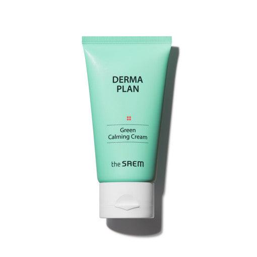 The SAEM Derma Plan Green Calming Cream 70ml-thekimyoung.com
