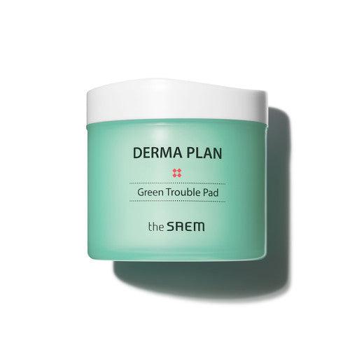 The SAEM Derma Plan Green Trouble Pad 145ml(70ea)-thekimyoung.com