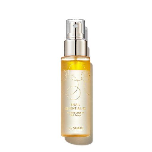 the SAEM Snail Essential EX Wrinkle Solution Mist Serum 75ml-thekimyoung.com