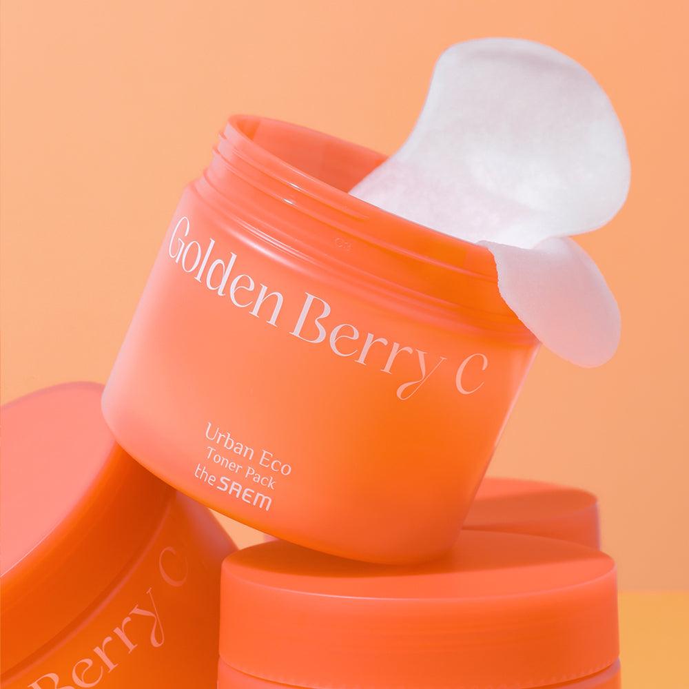 The SAEM Urban Eco Golden Berry C Toner Pack 230ml(50 sheets)-thekimyoung.com