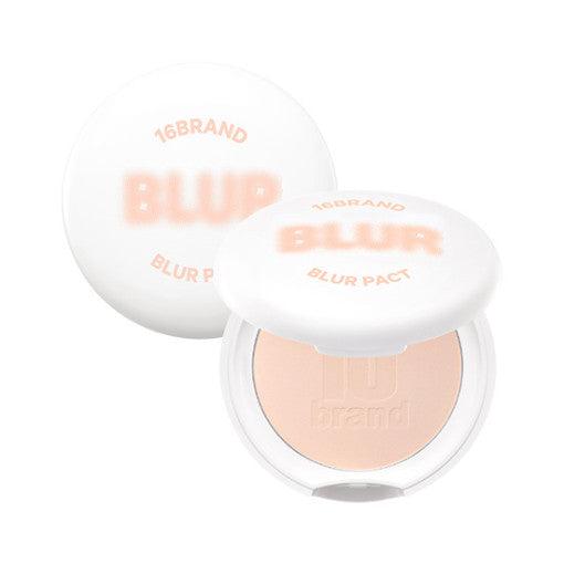 16BRAND Blur Pact 8g #SKIN BEIGE Face Powder 16BRAND