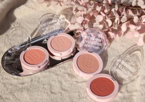 16BRAND Cheek Shot 6g (6 colors) Face Blush 16BRAND