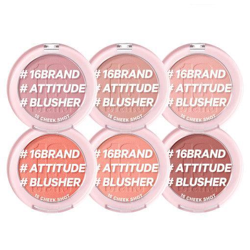 16BRAND Cheek Shot 6g (6 colors) Face Blush 16BRAND
