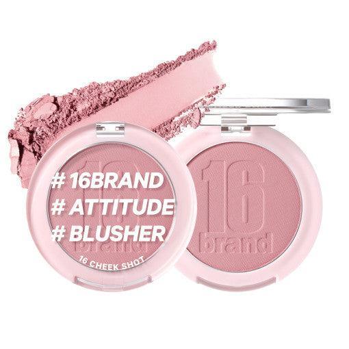 16BRAND Cheek Shot 6g (6 colors) Face Blush 16BRAND LILAC SHOT