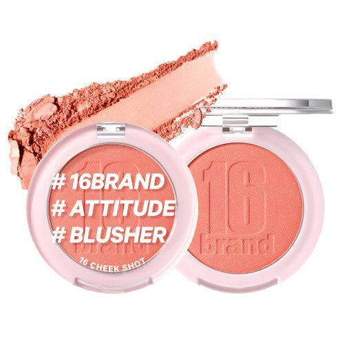 16BRAND Cheek Shot 6g (6 colors) Face Blush 16BRAND