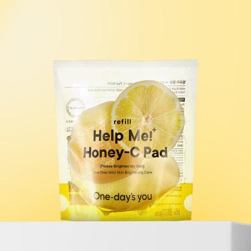 One-day's you Help Me Honey-C Pad REFILL PACK (60pads) 125ml Toner Pad One-day's you