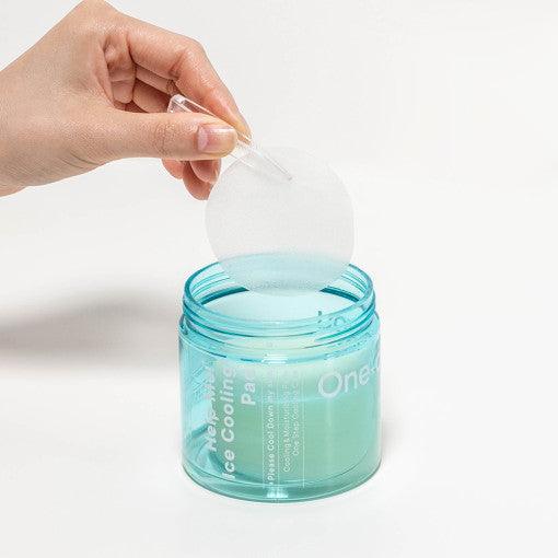 One-day's you Help Me Ice Cooling Pad 110ml(80 pads)-thekimyoung.com