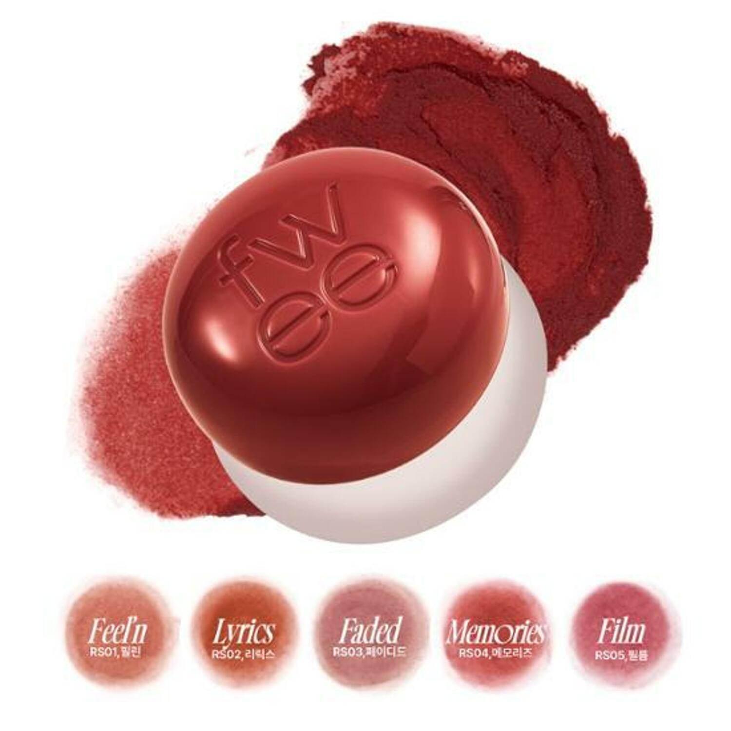 fwee Lip & Cheek Blurry Pudding Pot #Faded Moment-thekimyoung.com