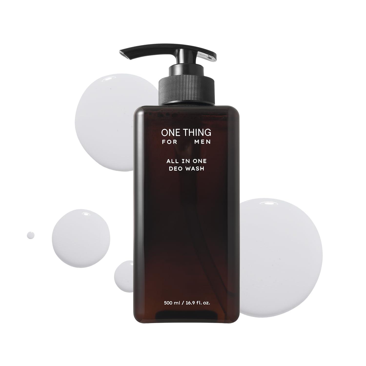 [ONE THING] FOR MEN All in One Deo Wash 500ml Body Wash for Men ONE THING