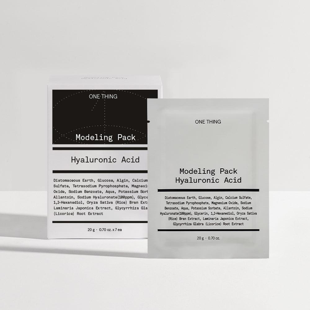 [ONE THING] Modeling Pack 20gX7ea #Hyaluronic Acid Modeling pack ONE THING