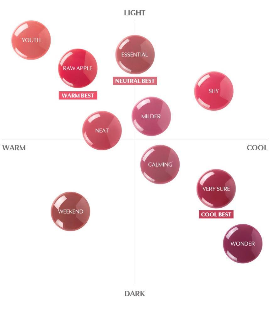 3CE Drop Glow Gel 3.8g Lip Stains 3CE