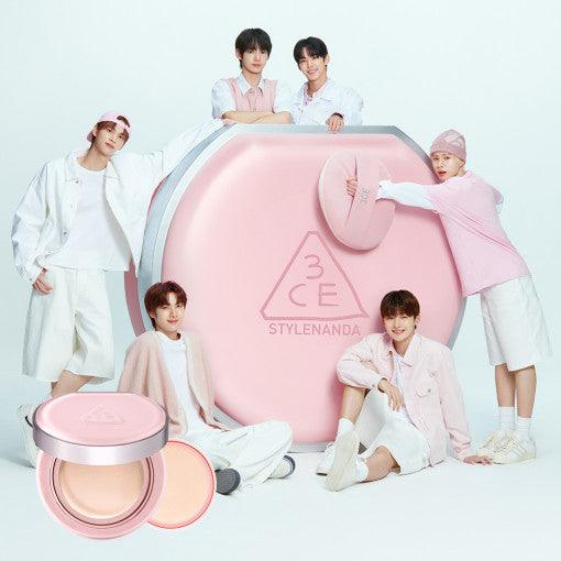 3CE Fitting Mesh Cushion (11g+11g Refill, SPF40, PA+++) MAKEUP Cushion 3CE