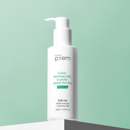make p:rem Safe Me. Relief Moisture Cleansing Milk 200ml Cleansing Milk make p:rem