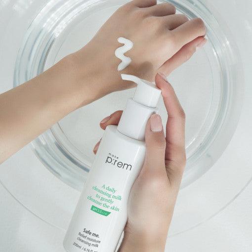make p:rem Safe Me. Relief Moisture Cleansing Milk 500ml Cleansing Milk make p:rem