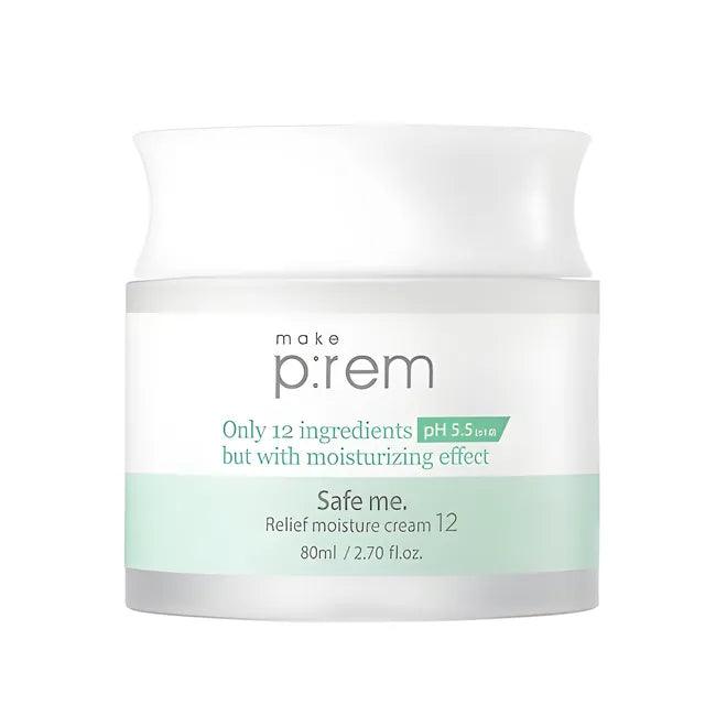 make p:rem Safe Me. Relief Moisture Cream 12 80ml Moisturizer Cream make p:rem