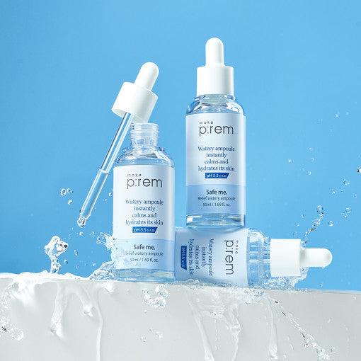 make p:rem Safe Me. Relief Watery Ampoule 50ml Ampoule make p:rem