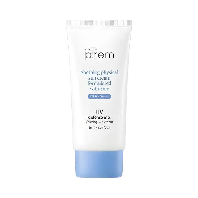 make p:rem UV Defense Me. Calming Sun Cream SPF 50+ PA++++ 50ml Sunscreen make p:rem