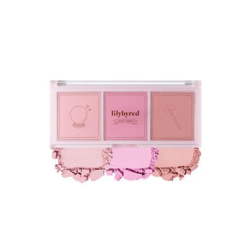 lilybyred Love Tarot Blusher Palette #02 Wish You Cool-thekimyoung.com