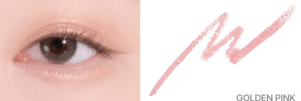 lilybyred Starry Eyes 9AM to 9PM Gel Eyeliner Eyeliner lilybyred #04 Gold Pink