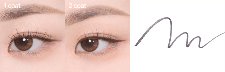 THE FACE SHOP Ink Graffi Brush Pen Shadow Liner 0.5g Eyeliner THE FACE SHOP ASH BLACK