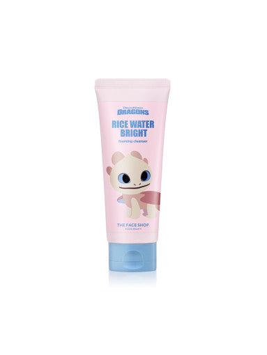 THE FACE SHOP RICE WATER BRIGHT FACIAL FOAMING CLEANSER 150ml (Dragons Edition)-thekimyoung.com