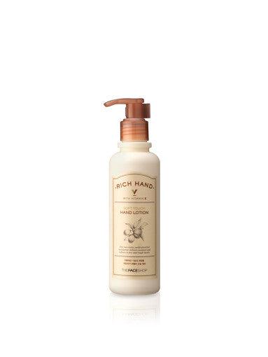 THE FACE SHOP Rich Hand V Soft Touch Hand Lotion 200ml-thekimyoung.com