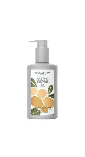 THE FACE SHOP THE BOTANIC WOODY MUSK BODY WASH 350ml-thekimyoung.com