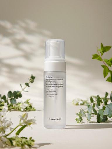 The Face Shop The Therapy Vegan Glow Hyaluronic Acid Foaming Cleanser 150ml Cleansing Foam THE FACE SHOP