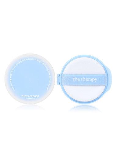 THE FACE SHOP The Therapy Vegan Moisture Blending Sun Pact SPF 50+ PA++++ 14gX2ea Sun Cushion THE FACE SHOP