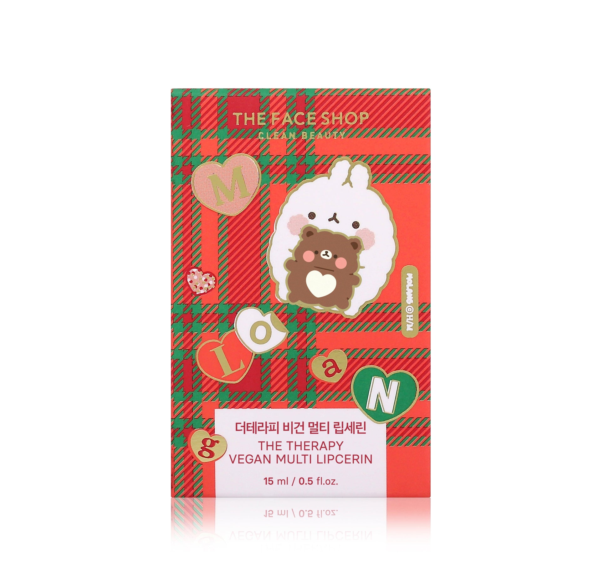 THE FACE SHOP The Therapy Vegan Multi Lipcerin 15ml (MOLANG Edition) LIP BALM THE FACE SHOP