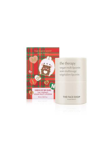 THE FACE SHOP The Therapy Vegan Multi Lipcerin 15ml (MOLANG Edition) LIP BALM THE FACE SHOP