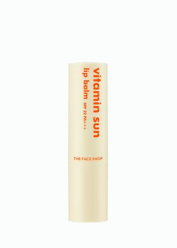 THE FACE SHOP Vitamin Sun Lip Balm SPF 22 PA+++ 3.9g LIP BALM THE FACE SHOP