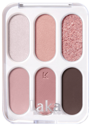 Laka Forever 6 Eye Palette EYESHADOW Laka 03 Prim Rose