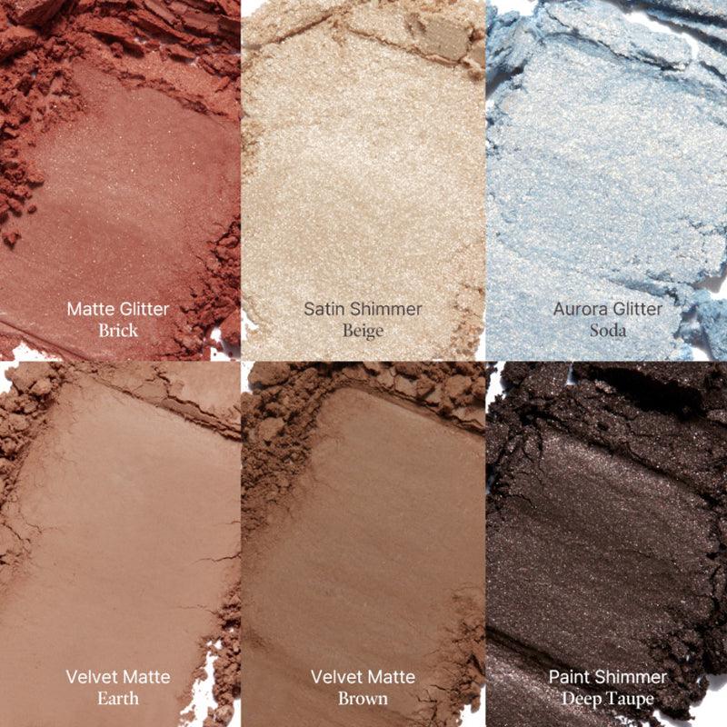 Laka Forever 6 Eye Palette EYESHADOW Laka