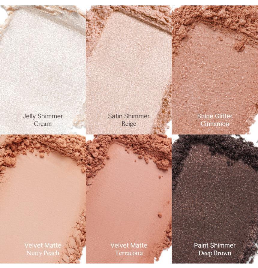 Laka Forever 6 Eye Palette EYESHADOW Laka