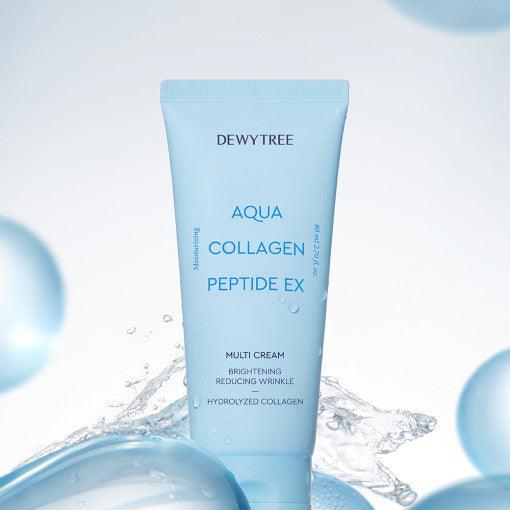DEWYTREE Aqua Collagen Peptide EX Multi Cream 80ml Moisturizer Cream DEWYTREE