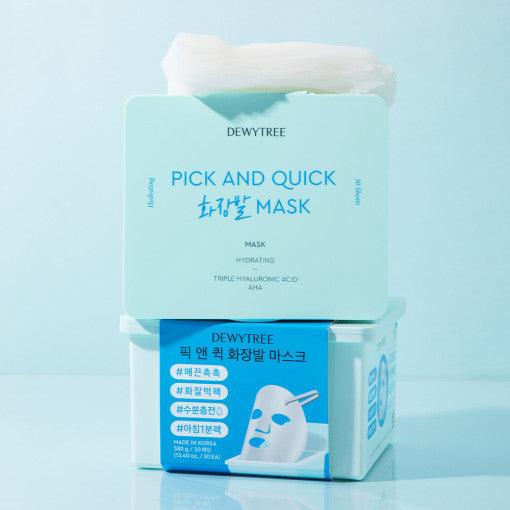 DEWYTREE PICK & QUICK Hydrating Mask 30ea-thekimyoung.com