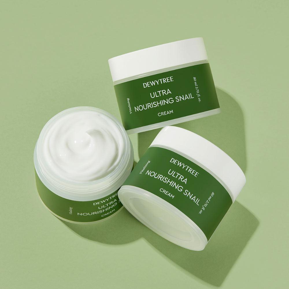 DEWYTREE Ultra Nourishing Snail Cream 80ml-thekimyoung.com