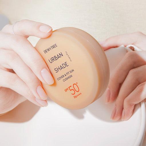 DEWYTREE Urban Shade Cover & Fit Sun Cushion SPF50+ PA++++ 14g-thekimyoung.com