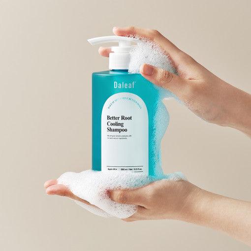 Daleaf Apple Mint Better Root Cooling Shampoo 500ml Shampoo Daleaf