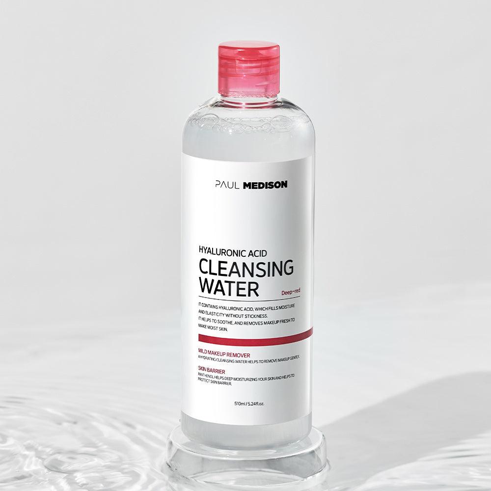 PAUL MEDISON Deep Red Hyaluronic Acid Cleansing Water 510ml-thekimyoung.com